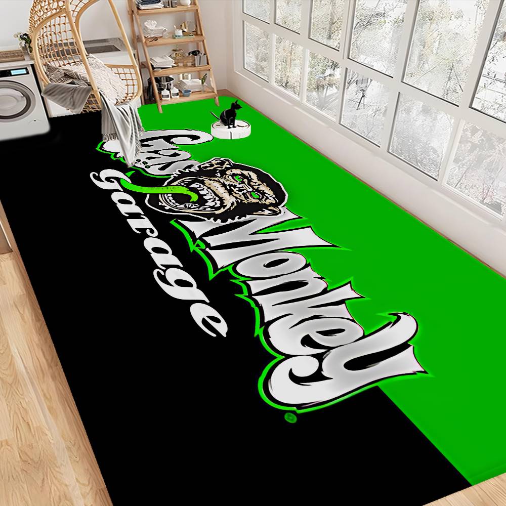 Gas Monkey Garage Logo Room Mats Nordic Style Home Doormat Bathroom-Toilet Mats Bedroom Hotel Decor Mat
