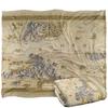Lord Of The Rings The War Of The Rohirrim Silky Map Supersoft Blanket