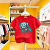 Hatsune Miku Anime Future Peripheral Pure Cotton COS Collaboration Printed Casual Tshirt Kawaii Daily Wear for Boys and Girls
