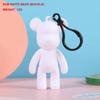 Сделай сам Скульптура Жидкого Медведя Ручной Работы Жестокий Медведь Bearbrick Белая Пустая Форма Кукла Игрушка Граффити Роспись Украшения Подарок Домашний Декор