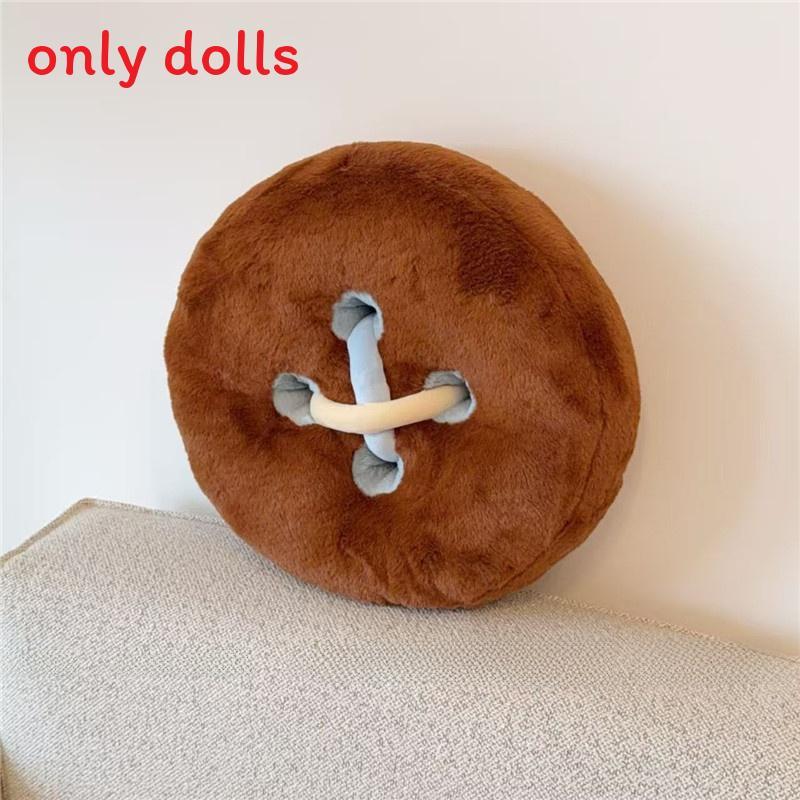 Plush Bunny Fur Throw Pillow For Couch Nap Support Decorative Home Accessory