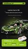 Строительные блоки Gu Li 10628 Mamba Green Koenigsegg Sports Car, совместимые с Lego