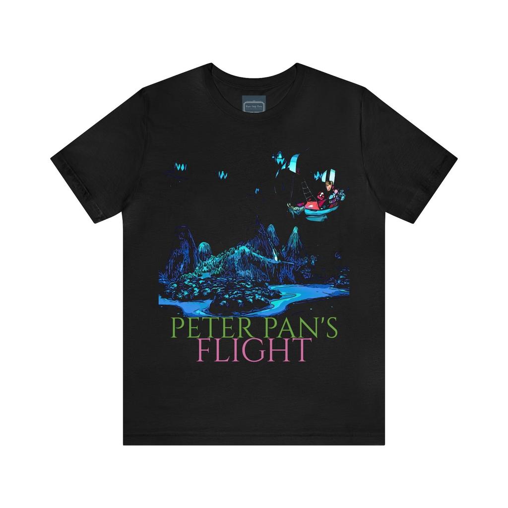 Unisex Jersey Short Sleeve Tee Painting of It's A Disney Thing PETER PANS FLIGHT