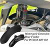 Motorcycle Mudguard Rear Fender Extension Splash Pad Bracket Accessories For Honda PCX160 ADV160
