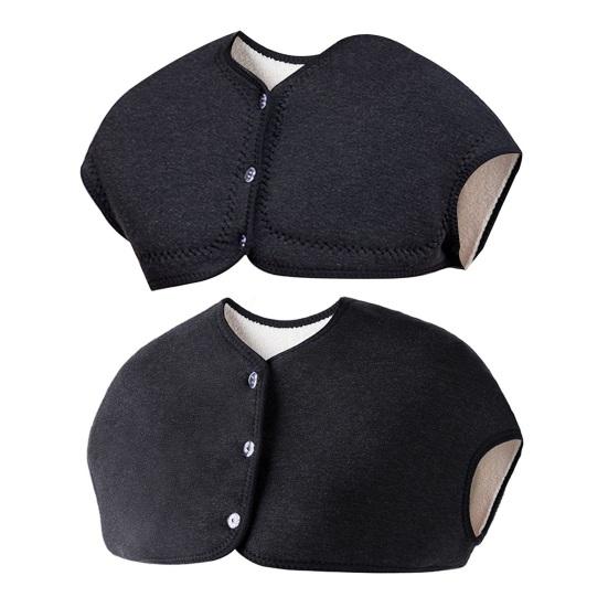 Теплый наплечник Зимняя термофлисовая подкладка для защиты плеч Пожилые мужчины Женщины Защитник плеч Носимая