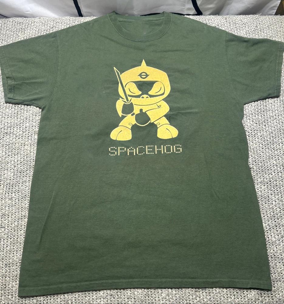Редкий Подарок Фанату с Турне Группы Spacehog Все Размеры от S до 5XL Футболка QA358 Унисекс Футболка