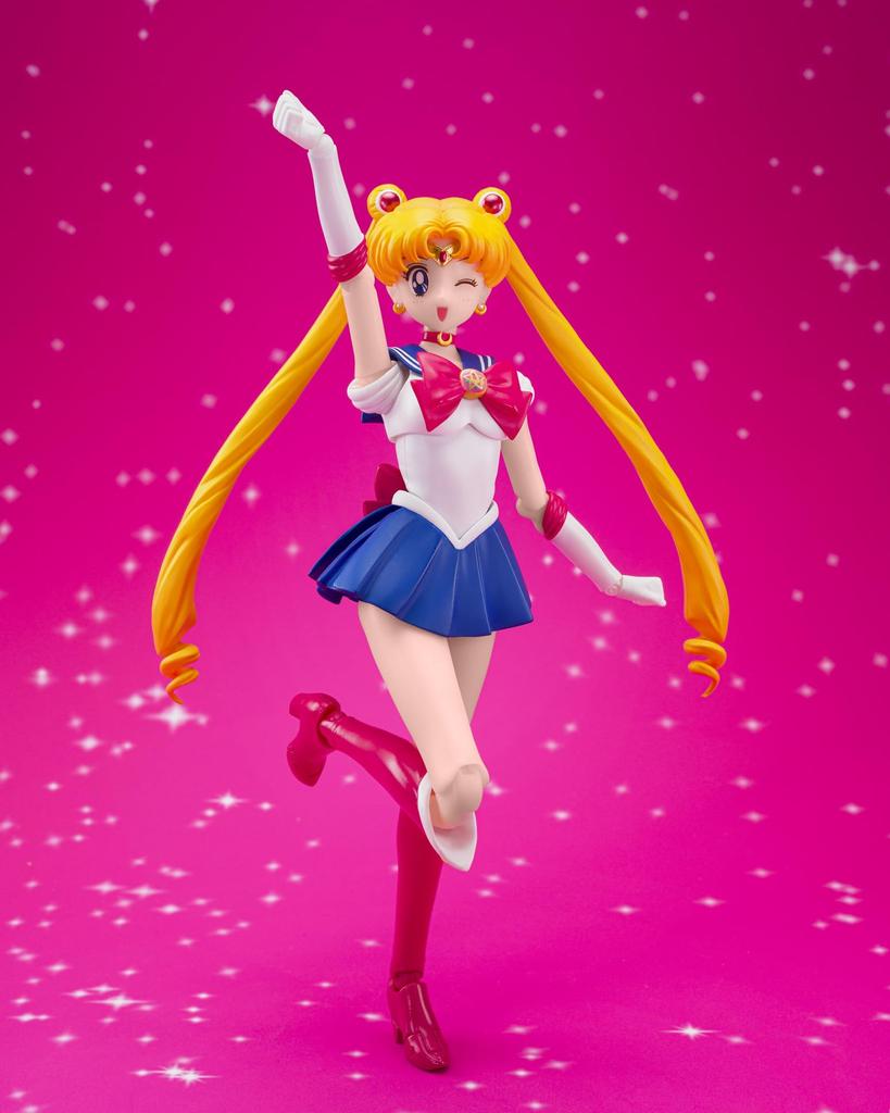 TAMASHII NATIONS Прекрасная Воительница Сейлор Мун R Сейлор Мун Звездный Компакт 140 мм ПВХ АБС Окрашенная Фигурка Действия S.H.Figuarts -Хрустальное Издание- Прибл.. &
