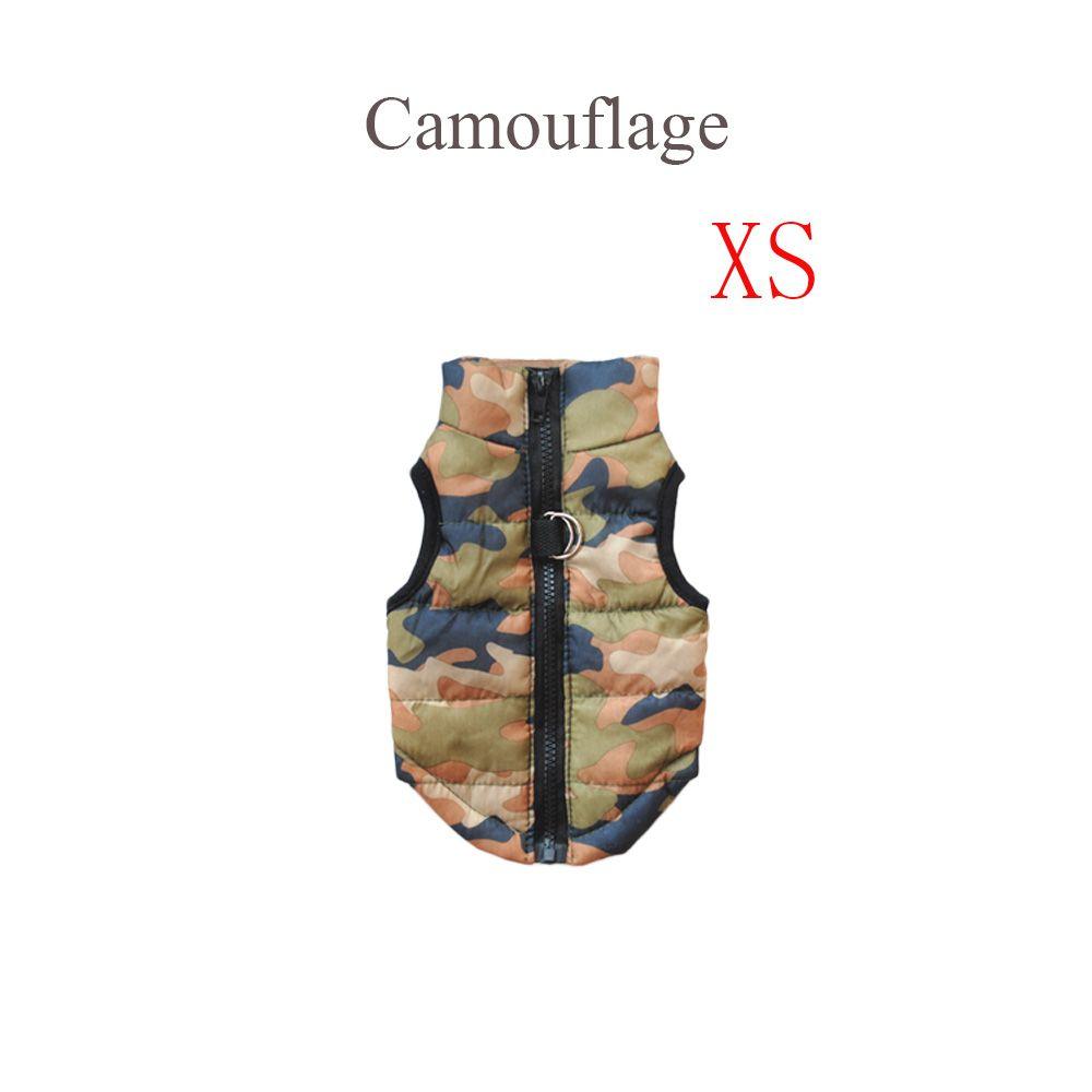 Soft Jumpsuit Outdoor Indoor Dog Vest Pet Warm Coat Thickened Clothes Puppy Wadded Jacket