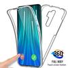 Прозрачный двойной чехол 360 для Xiaomi Redmi Note 8 Pro Note 8T Чехол на все тело для Redmi 8a 8 Note 8