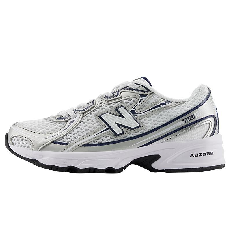 New Balance Детские ретро-кроссовки в стиле пэчворк 740