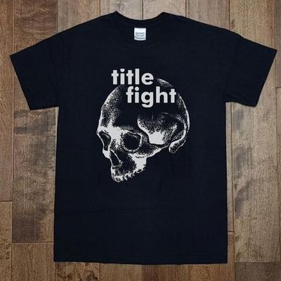 Футболка унисекс черная из плотного хлопка, все размеры, группа Title Fight