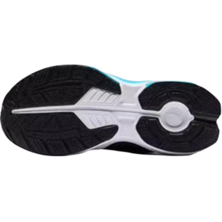 Anta Kids Bow Speed Comfortable Non-Slip Wear-Resistant Rebound Low-Top Running Shoes Kids Sneaker Black Silver Blue 312449907-3