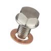 M12x1.75mm Magnetic Oil Drain Plug Easily Install Replace Parts Replacement