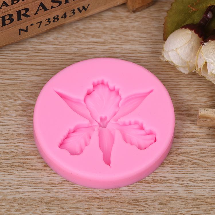 Форма для мыла ручной работы, силиконовая форма для помадки с цветком, сделай сам, форма для украшения шоколадного торта, ювелирных изделий