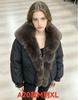 Winter Casual Thickened Hooded Pie Overcome Jacket Autumn and Winter Padded Jacket Padded Jacket Women