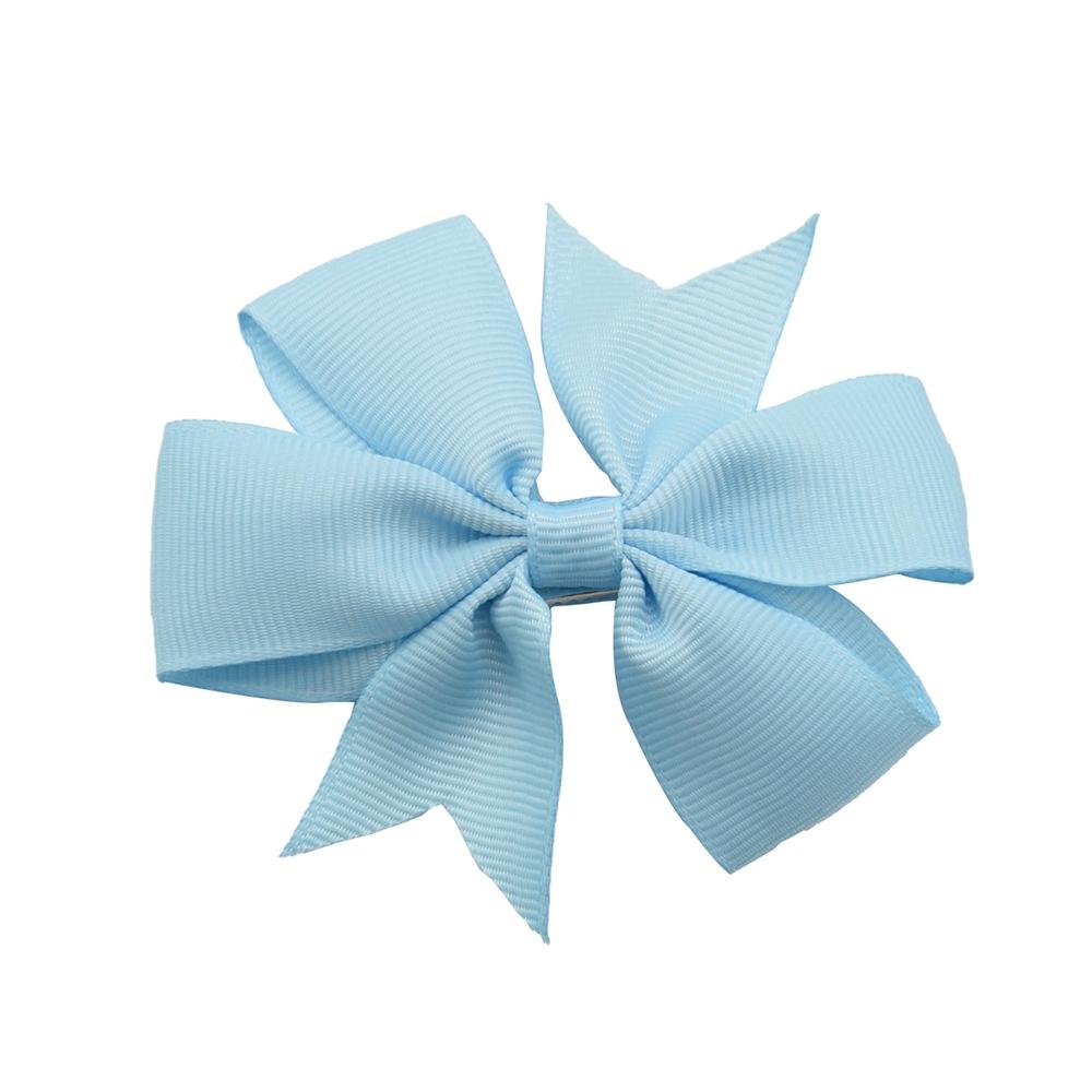 Детская заколка для волос V-образной формы, с ребристой лентой «ласточкин хвост», детская заколка-бант, аксессуары для волос, аксессуары-заколки для девочек