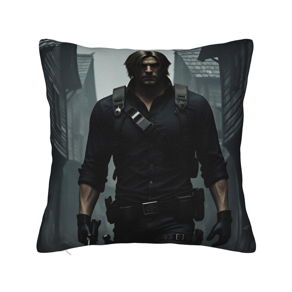 Pillow Cover Leon Kennedy Morden Pillow Case For Living Room Chair Pillowcases
