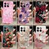 Phone Case For OnePlus Ace Pro/10T Casing Clear Slim Soft Silicone TPU Case Luxury Fashion Butterfly Flower Patterns Back Cover