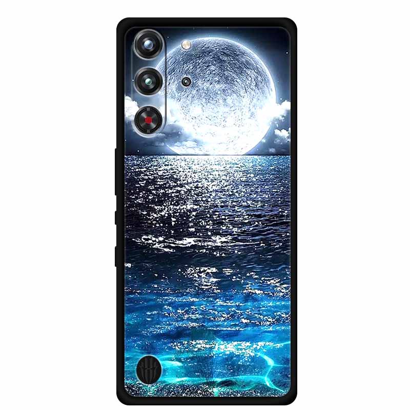 Чехол для ZTE nubia Red Magic 10 Pro Magic10 Pro Чехол-бампер Мягкий силиконовый задний чехол для телефона ZTE Nubia REDMAGIC 10 Pro Чехол-сумка