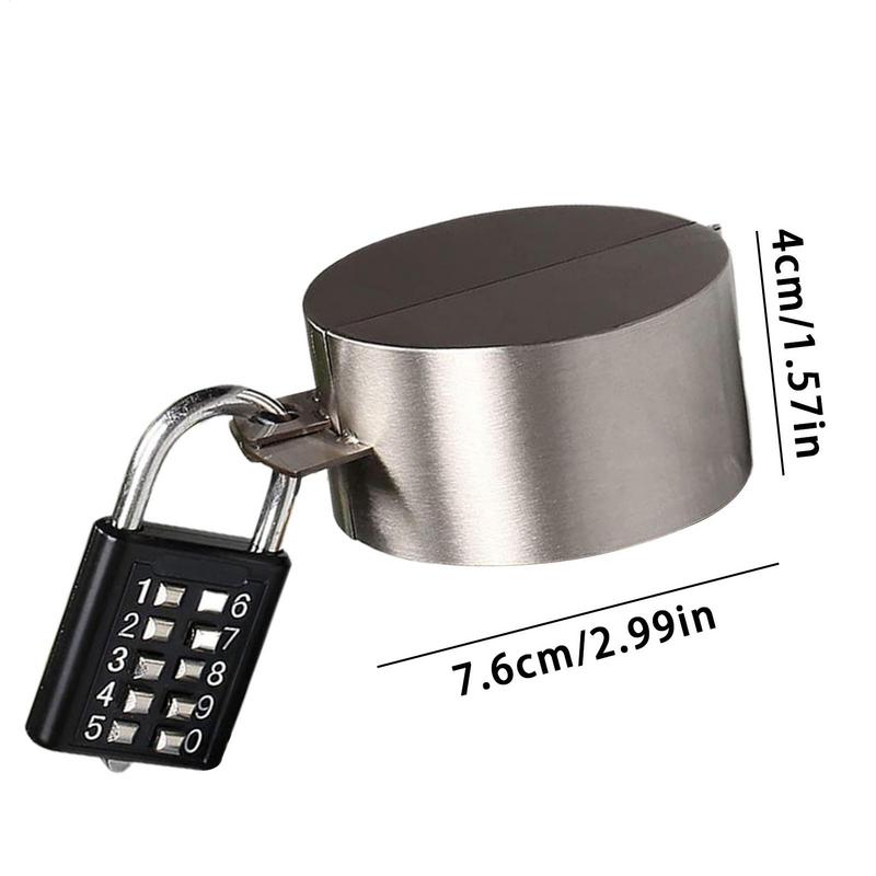 Outdoor Faucet Locks Durable Iron Door Handle Lock Cover Outdoor Water Faucet Lockout Tool With Padlock For Kitchen Garden Hose