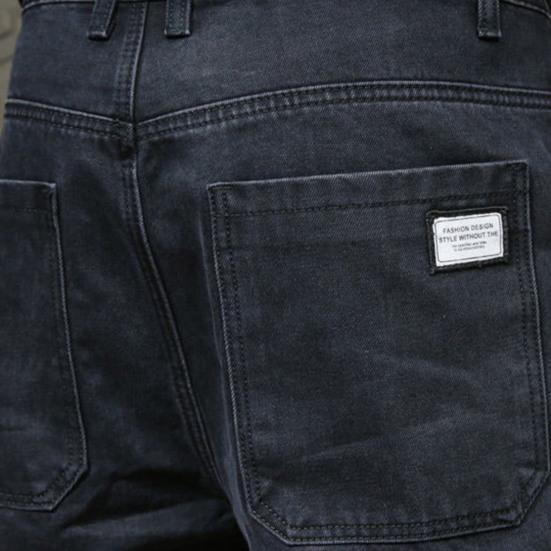 2024 Men's Jeans Drawstring Boy Jeans Great Wear-resistant Ankle-banded Leisure Spring Pants