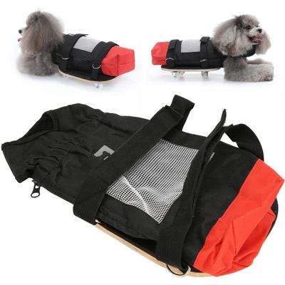 Инвалидная коляска для собак и кошек для задних ног, самокат для выгула домашних животных с бесшумными колесами, самокат для собак-кошек с ограниченными возможностями, грудь и конечности вашего питомца