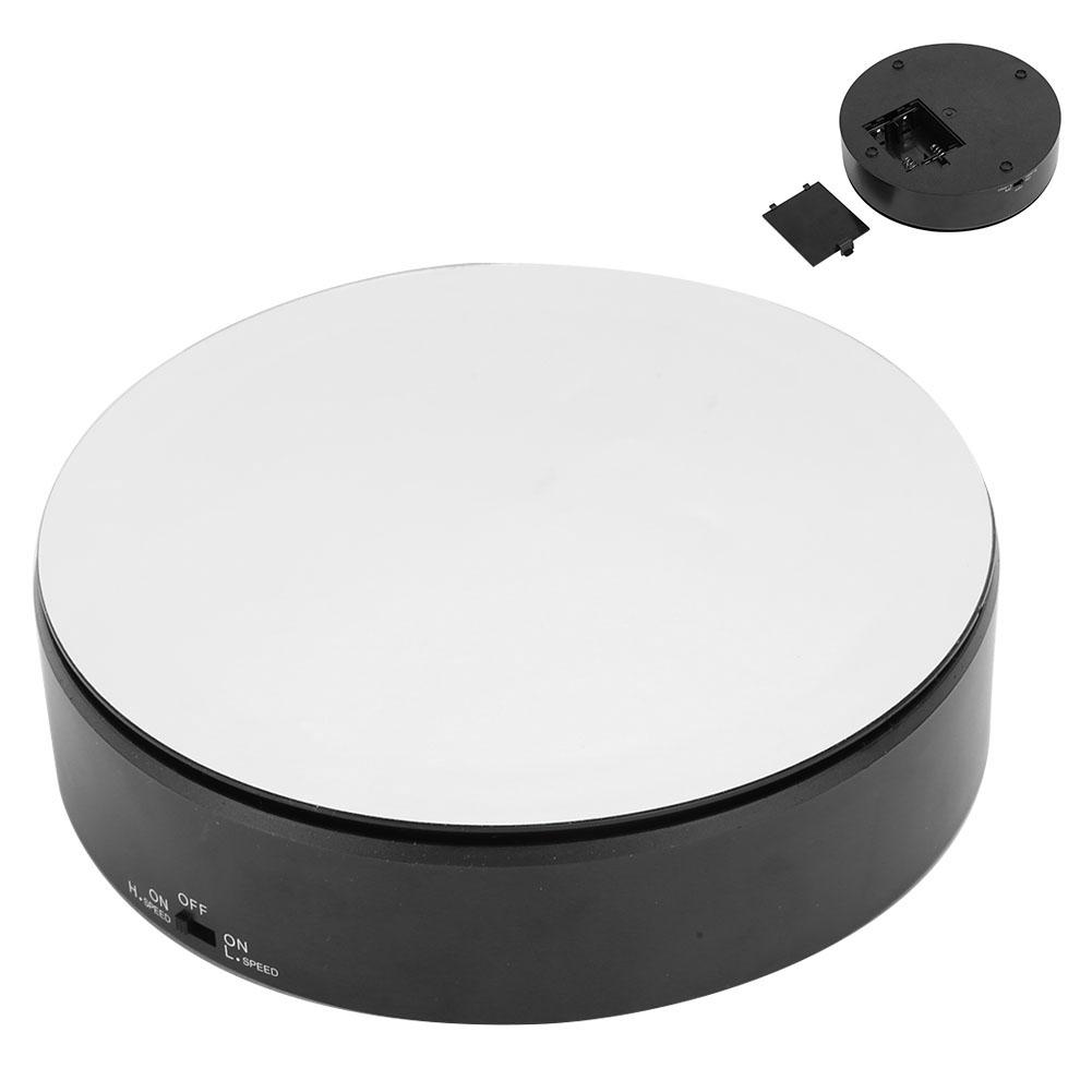 1KG Load Bearing 360 Degrees Rotating Turntable Solar Powered Display Stand for Jewelry