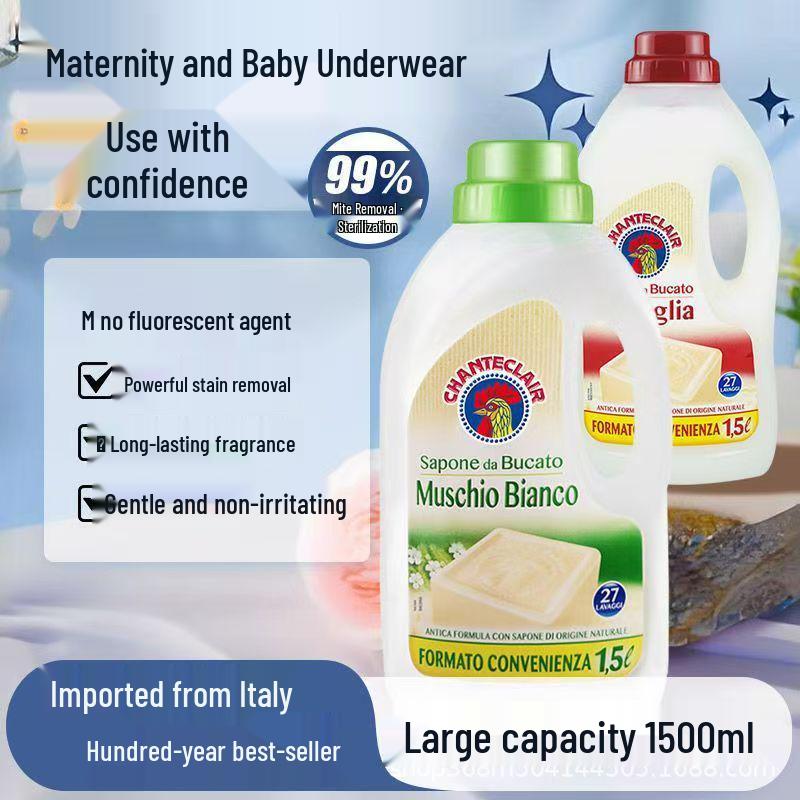 Italian Big Rooster Concentrated Laundry Detergent - 1500ml Powerful Stain Remover