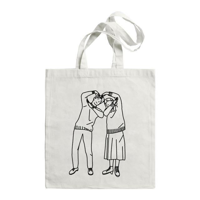 Сумка-тоут в Корейском стиле с улыбкой в ​​стиле Харадзюку, женская сумка на плечо, художественная школьная сумка, холщовая сумка в стиле аниме, большая вместительная повседневная сумка-шоппер