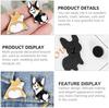 ORFOFE 2 Pack Alloy Dog Shape Brooches Fashion Pins Clothing Accessories for Women Girls Elegant Daily Wear