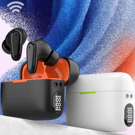 Беспроводные наушники с поддержкой Bluetooth, шумоподавлением, водонепроницаемые, сверхлегкие, перезаряжаемые, удобные наушники-вкладыши