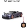 1/18 Pagani Huayra Dinastia Supercar Модель автомобиля из сплава Игрушечная машина Литье под давлением Металлические литьевые звуковые и световые игрушки для детей Транспортное средство