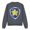 Paw Patrol Unisex Adult Chase Badge Sweatshirt