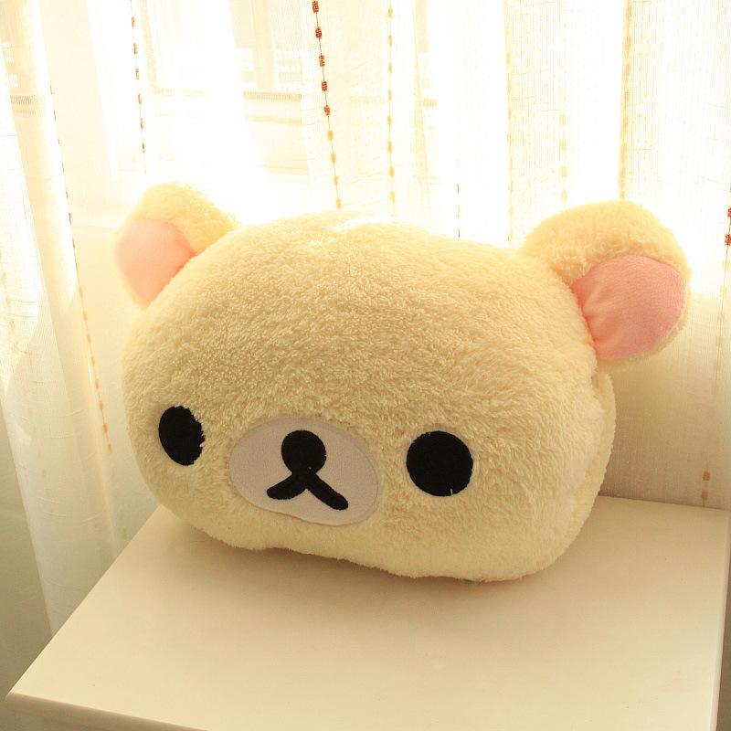 Плюшевая игрушка Rilakkuma Peluche Kiiroitori Цыпленок Пара Rilakkuma Подушка Плюшевый мишка Мягкая кукла Грелка для рук Зима Рождество Подарок для ребенка