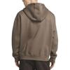 Nike Худи с подкладкой из флиса с логотипом для мужчин, верх, коричневый, DH3088-040