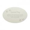 Thoughts of You Resin Memorial Plaque - Dog