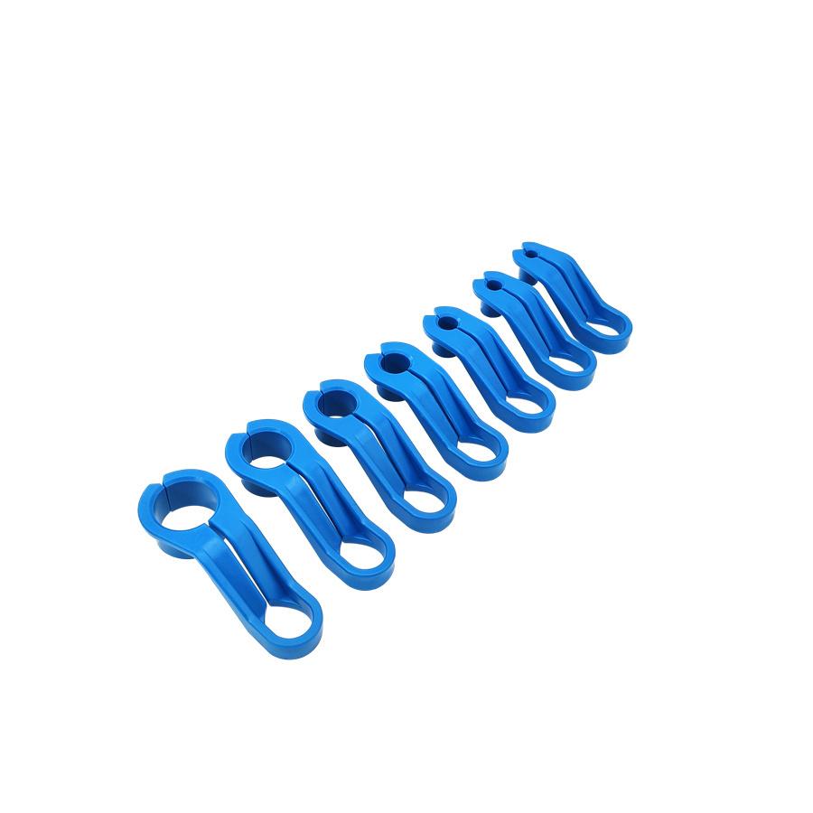 Набор угловых инструментов для разъединения линий кондиционера/топливопровода 7 размеров для линий кондиционера Ford и Chrysler 39400