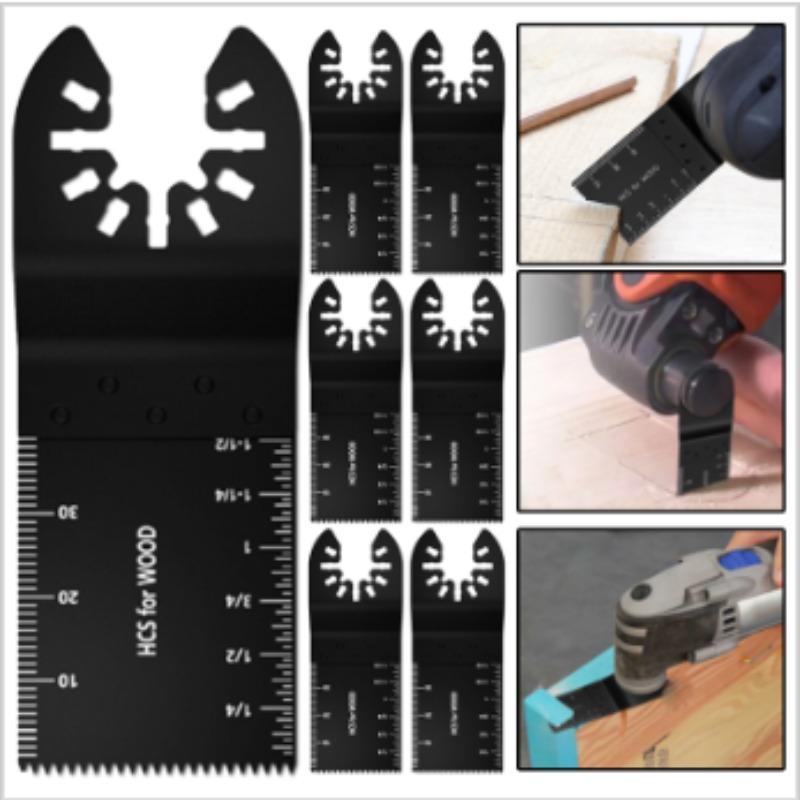 Многофункциональные лезвия для инструментов, осциллирующее лезвие пилы, многофункциональное лезвие пилы, реноваторское лезвие для многофункционального резака для резки дерева, металла, пластика