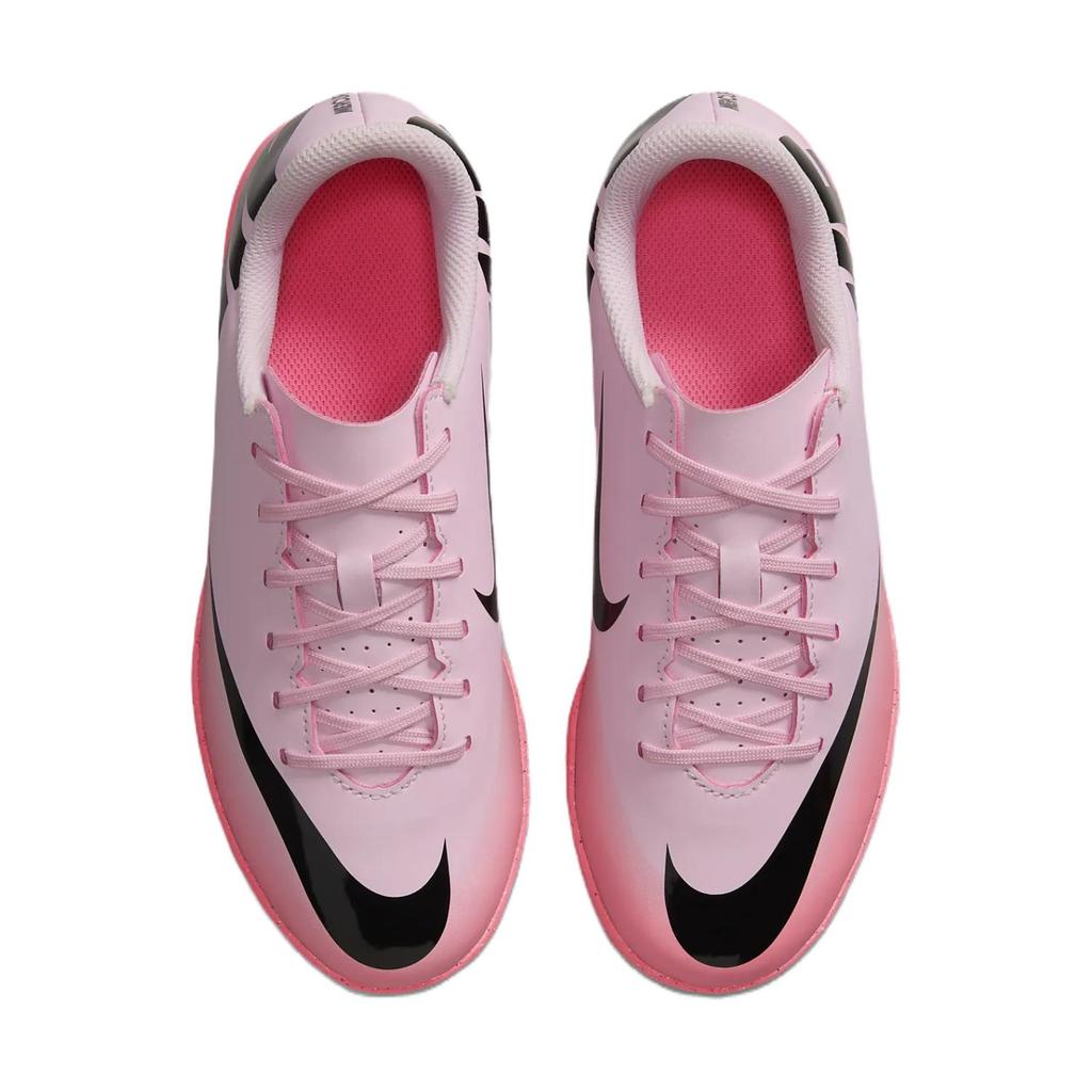 Nike Футбольные бутсы для детей Nike Mercurial Vapor 15, противоскользящие, износостойкие, низкие, розовые, детские кроссовки, DJ5955-601