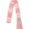 DANCING GRANDMA SOFT STRIPE MUFFLER : BABY pink