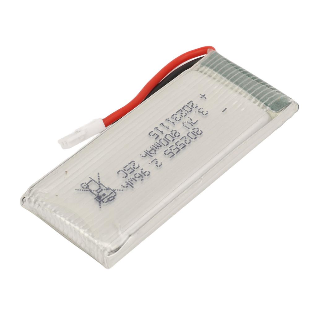 3.7V 800mAh LiPo Battery 25C Rate RC Model Airplane Lithium Battery With XH2.54 Plug for F181 F163 H