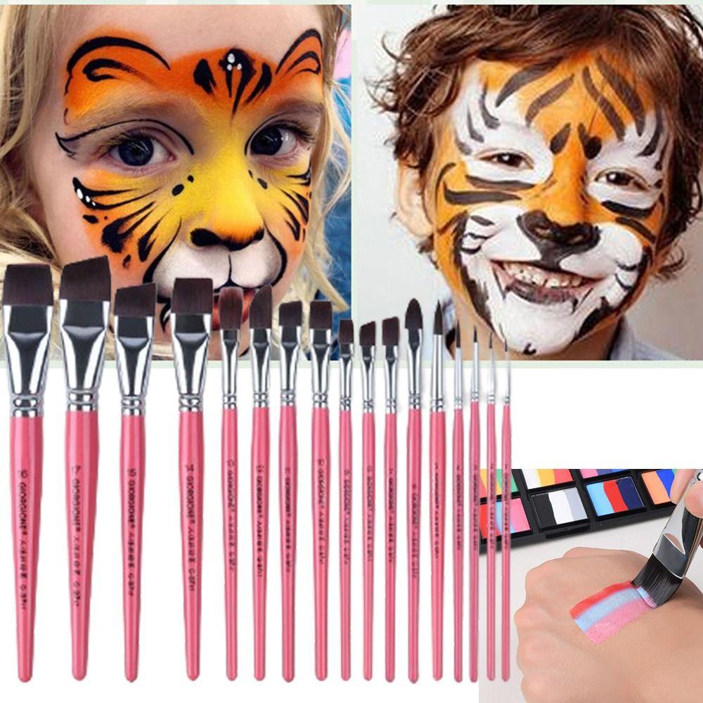 Professional Face Body Art Paint Body Pinting Oil Painting Brushes Drawing Tool