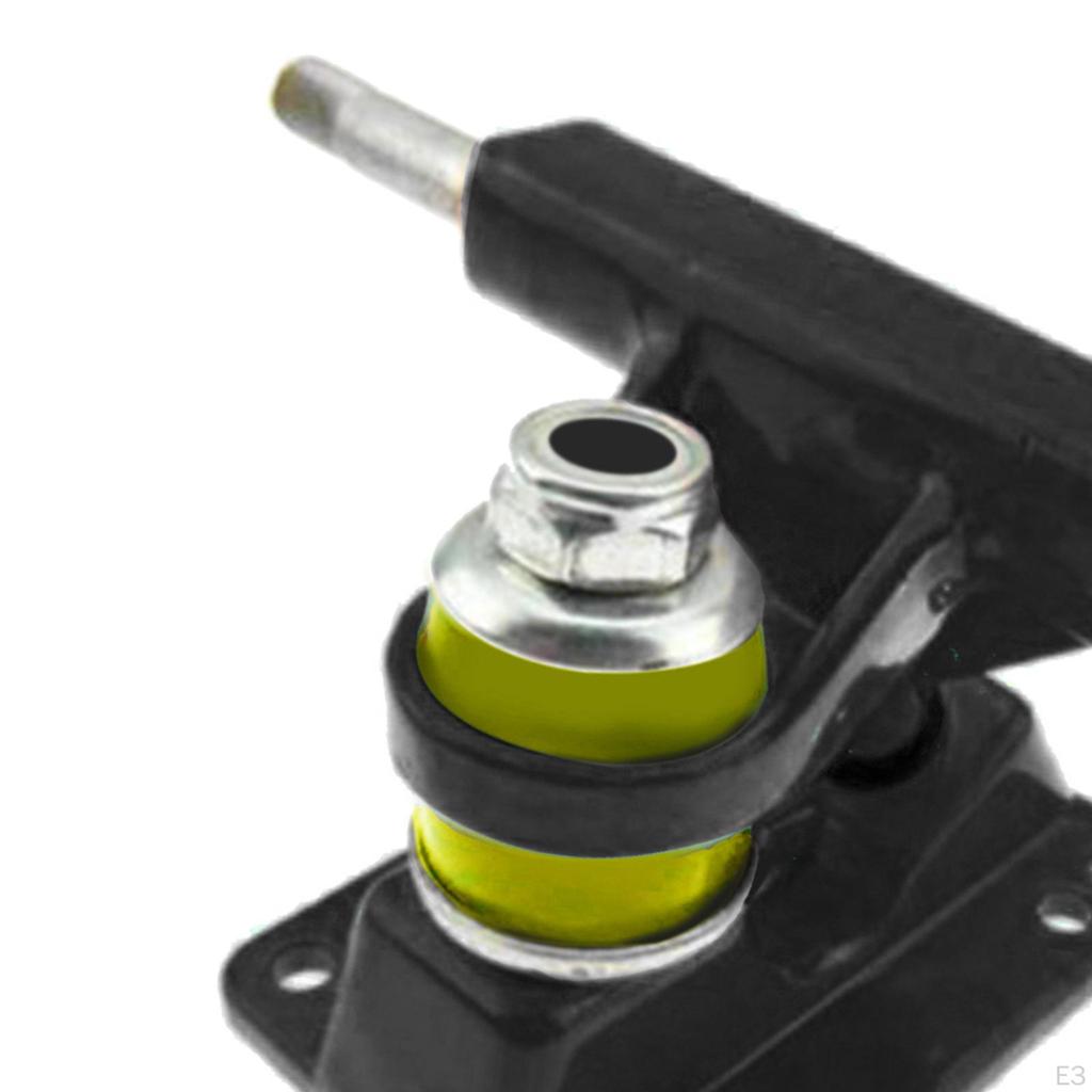 1 пара Алюминиевый сплав Скейтборд Траки Бушинги 3.25 дюйма Хэнгер 150 мм Подшипник для Скейтборда