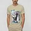 Frieren Beyonds T Shirt for Unisex Cotton Funny TShirts Round Neck Tee Shirt Short Sleeve Tops Summer