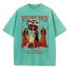 Футболка мужская Witches Brew Coffee Black Magic Washed Retro Snow, летняя одежда, повседневная одежда, футболка, хлопковые дышащие топы