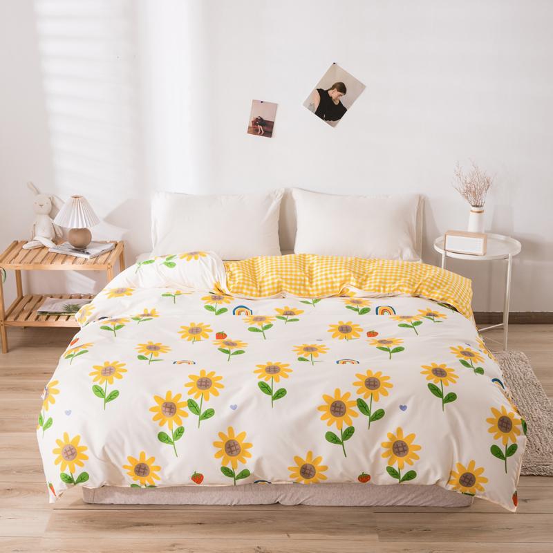 Новый белый пододеяльник с застежкой-молнией, чехол с принтом листьев дерева, пододеяльник 150x200 см, 180x220 см, 200x230 см, 220x240 см, размер 1 шт.