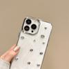 Роскошный сверкающий 3D-чехол для телефона со стразами для iPhone 16, 15, 14, 13, 12, 11, металлическая защита камеры, ударопрочный и устойчивый к царапинам чехол