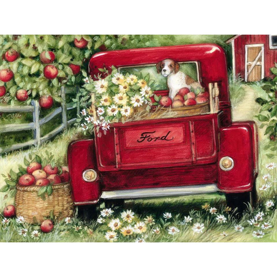 5D DIY Алмазная картина цветок горный хрусталь картина полная круглая алмазная вышивка мозаика изделия ручной работы украшение дома