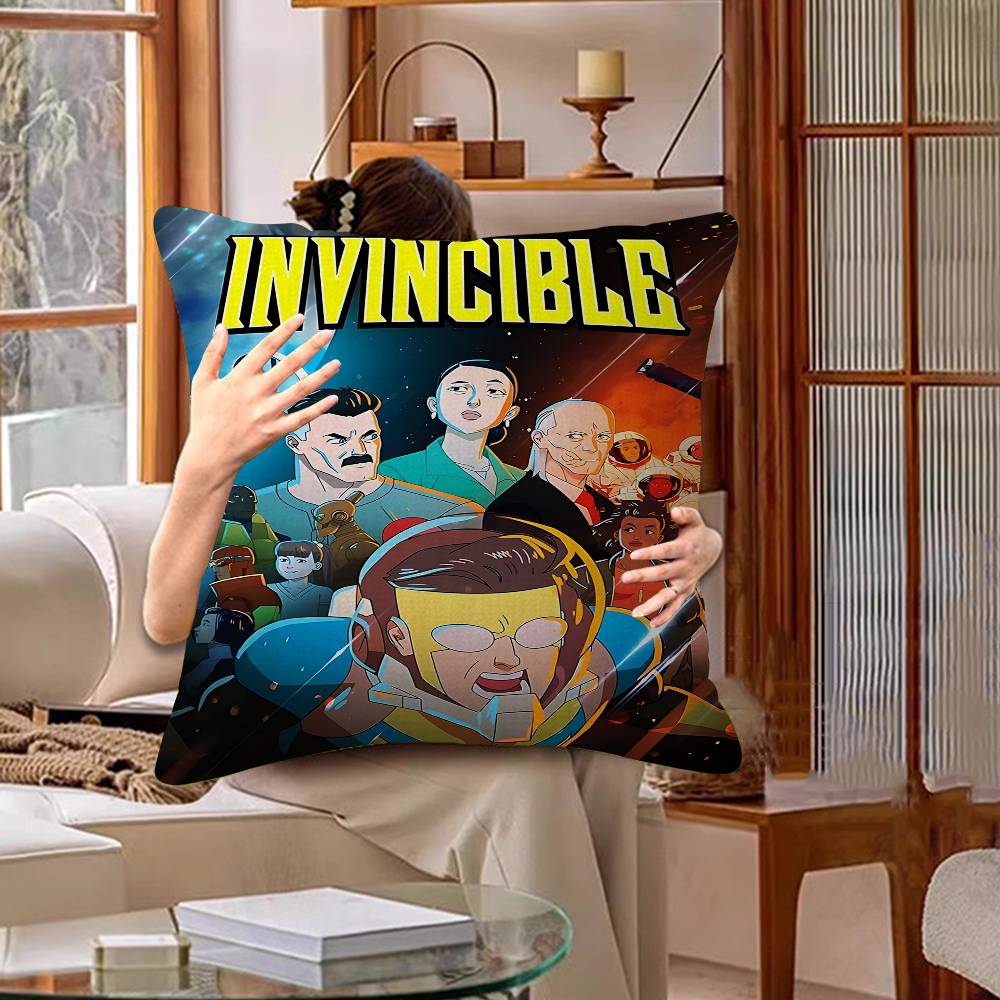 I-Invincible Мультяшная Наволочка Полиэстер Подушки для Дивана Декоративные Подушки для Дивана Домашний Декор Наволочка