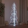 Christmas Tree with 100 Cold White LEDs 120 cm Acrylic